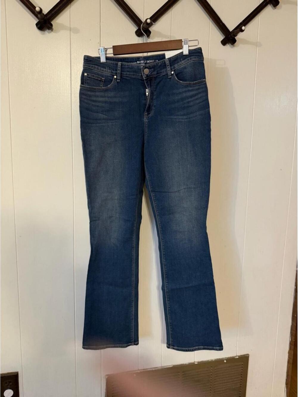 Chico's Dark Wash Flare Jeans